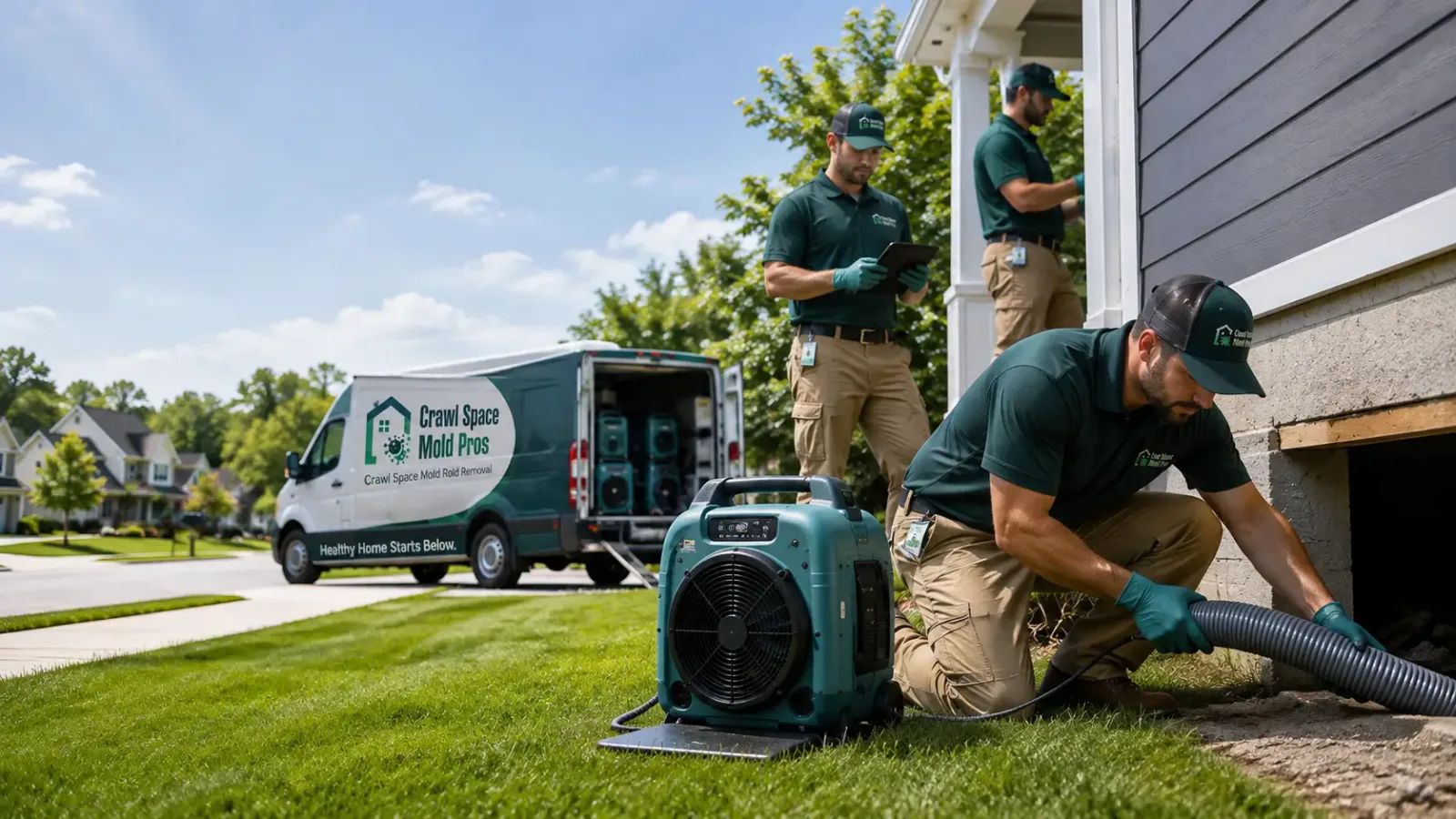 Crawl Space Mold Removal in Lamont, CA